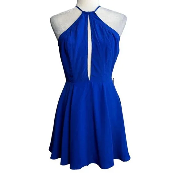 Lovers + Friends x Revolve NWT $170 Journey Cocktail Dress Fit & Flare Women's S